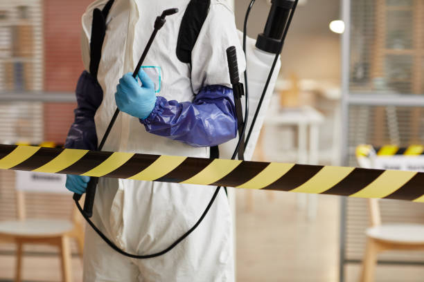 Professional Biohazard Cleanup technician working in Riverside, ID
